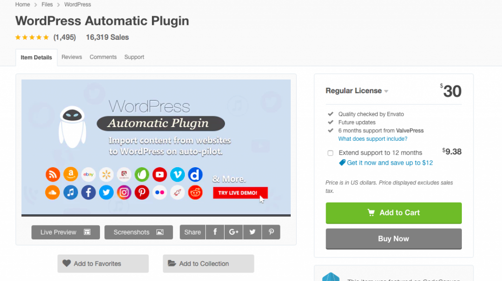 WordPress automatic Ticket Auctions plugin banner image