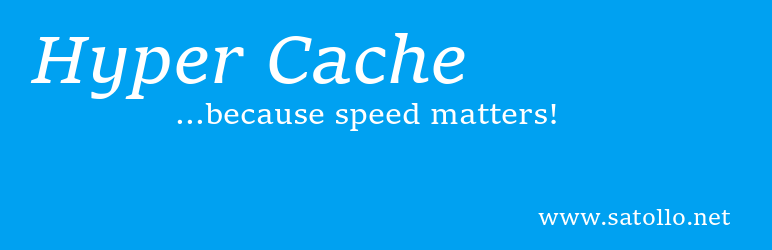 Banner image for WordPress caching plugin Hyper Cache