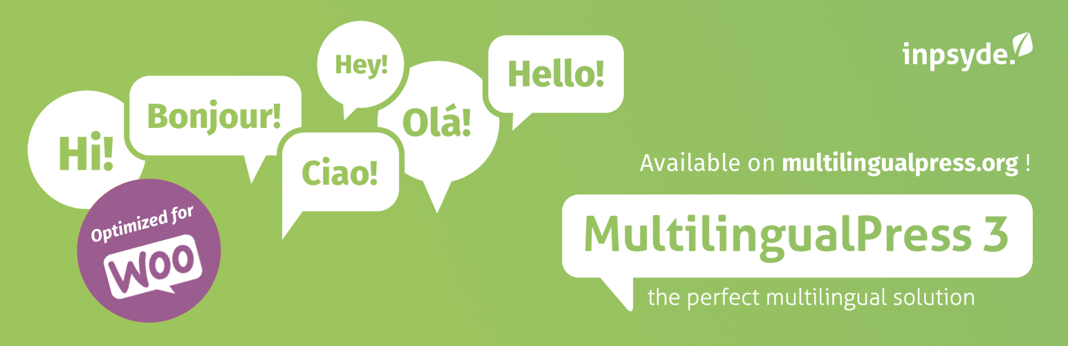 Banner image for WordPress translation plugin MultilingualPress